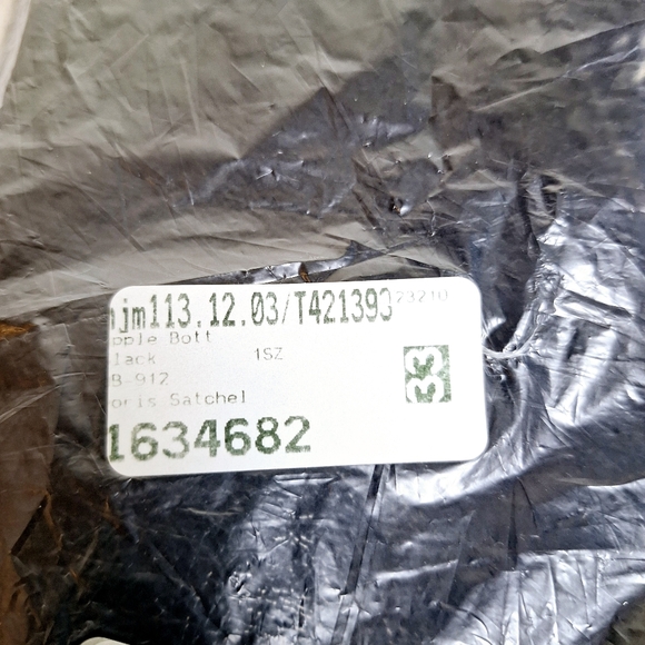 Y2K Apple Bottoms brand" Apples in Animal Print" The Doris Satchel Purse. - Picture 11 of 12